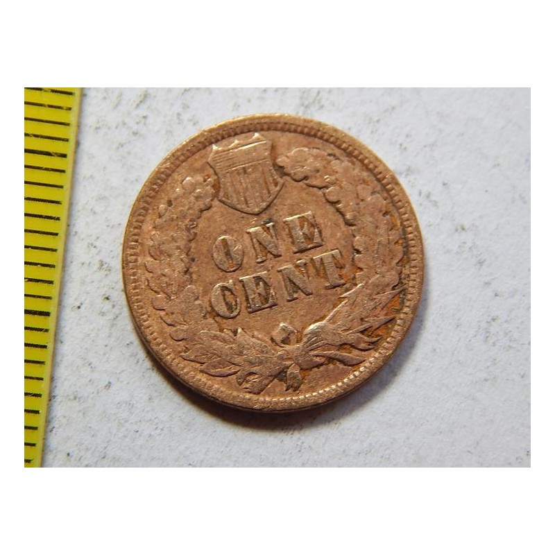 USA 1 Cent 1902 indián VF-XF č37758 USA 1 Cent 1902 indián VF-XF č37758