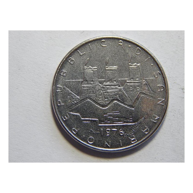 San Marino 50 Lire 1976 UNC č44285 San Marino 50 Lire 1976 UNC č44285