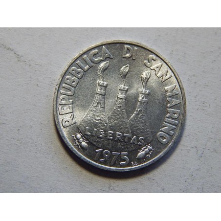 San Marino 5 Lire 1975 UNC č44307 