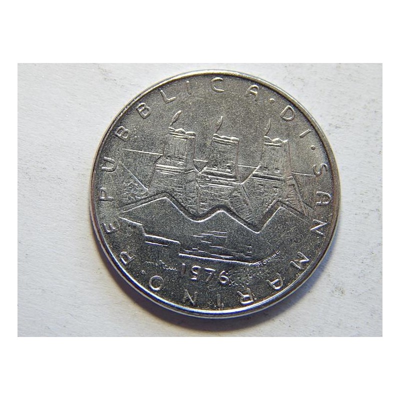 San Marino 50 Lire 1976 UNC č44274 San Marino 50 Lire 1976 UNC č44274