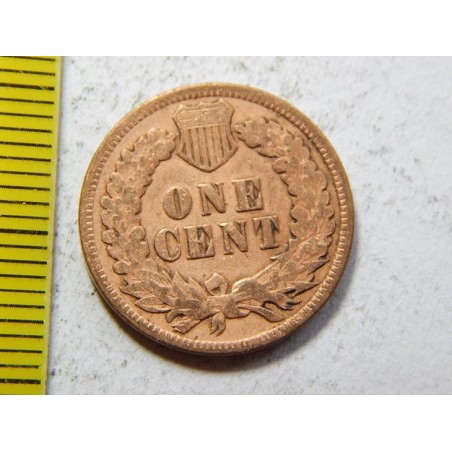 USA 1 Cent 1905 indián VF-XF č37760 