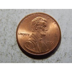 USA 1 Cent 2000 P UNC č27261 