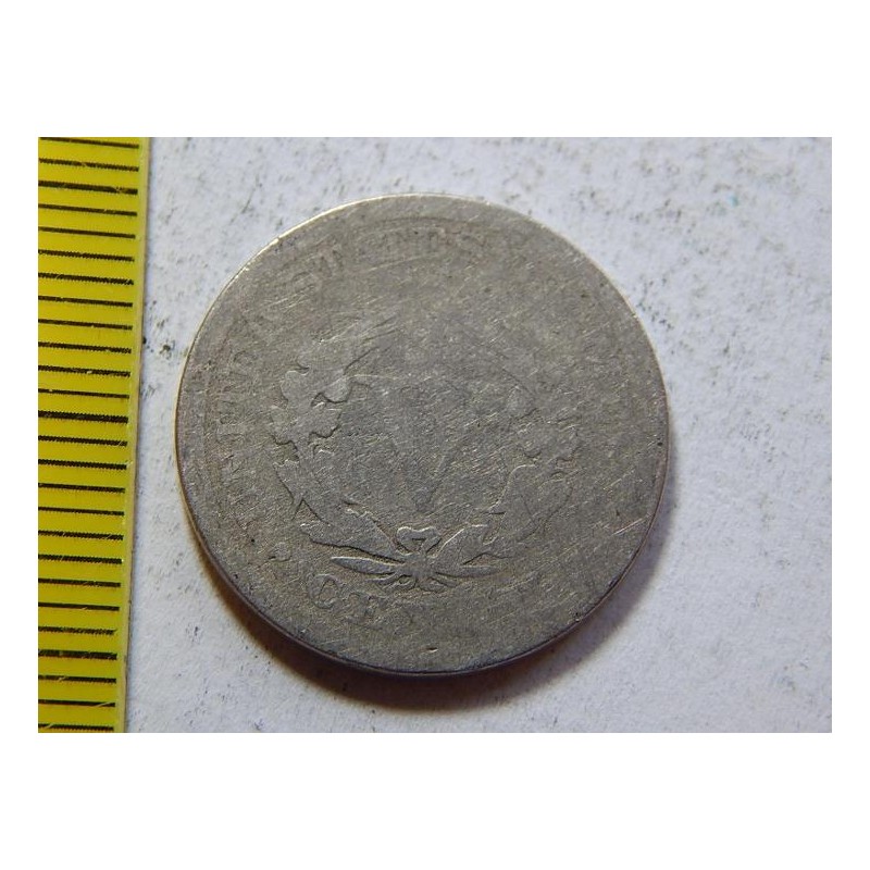 USA 5 Cents 1906 F č37521 USA 5 Cents 1906 F č37521
