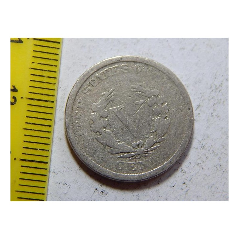 USA 5 Cents 1907 F č44797 USA 5 Cents 1907 F č44797