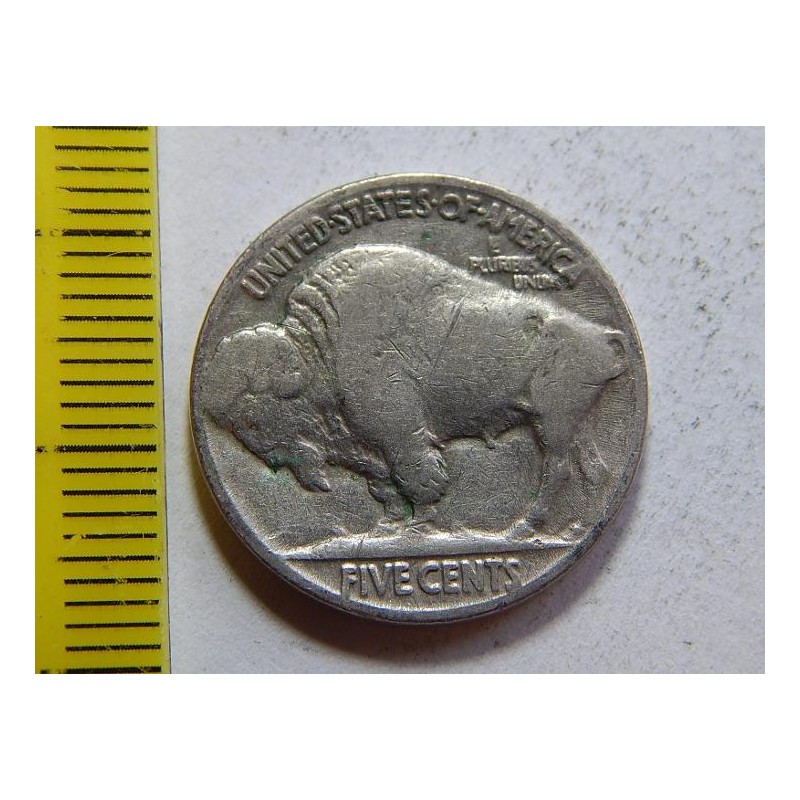 USA 5 Cents 1936 indián XF č44765 USA 5 Cents 1936 indián XF č44765