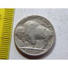 USA 5 Cents 1937 indián XF č37138 