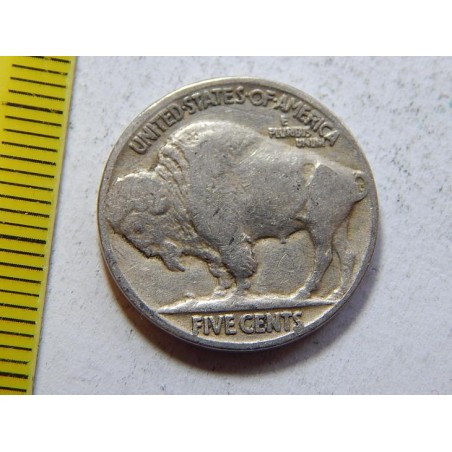 USA 5 Cents 1935 indián XF č37490 