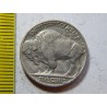 USA 5 Cents 1937 indián XF č37737 