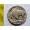 USA 5 Cents 1920 indián VF č44746 