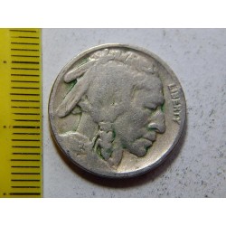 USA 5 Cents 1925 indián VF-XF č44790 
