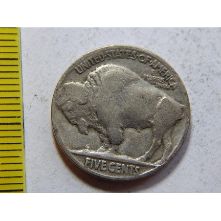 USA 5 Cents 1930 indián VF-XF č44747 