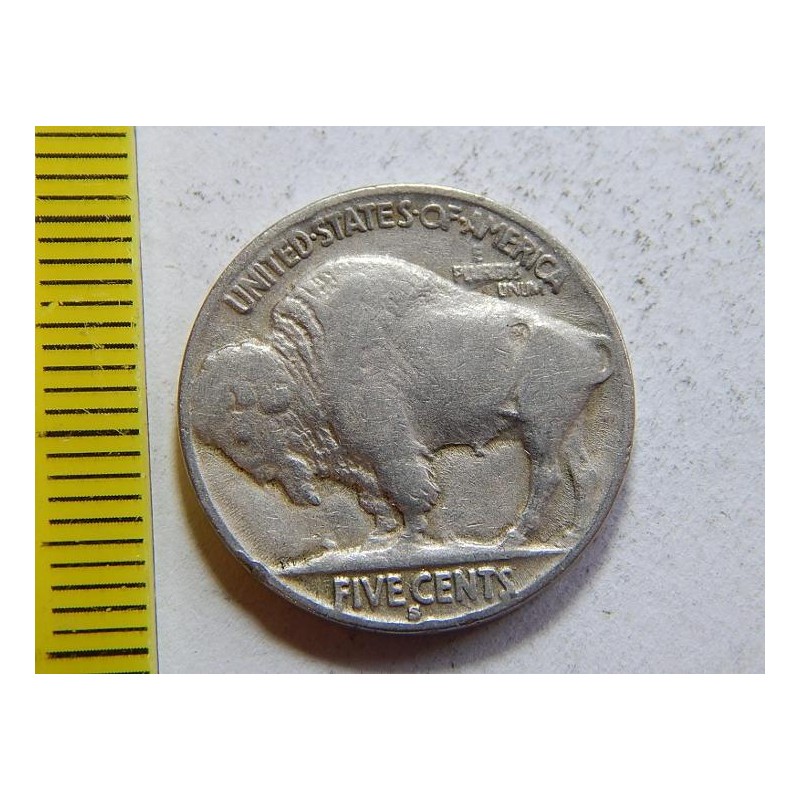 USA 5 Cents 1930 S indián XF č44770 USA 5 Cents 1930 S indián XF č44770