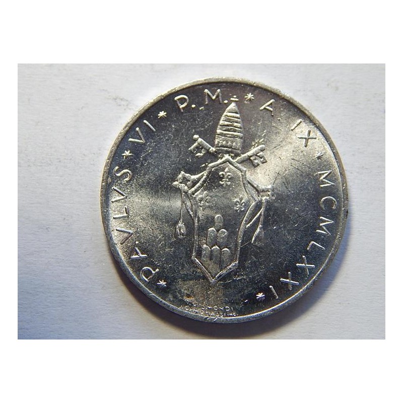 Vatikán 10 Lire 1971 UNC č44224 Vatikán 10 Lire 1971 UNC č44224