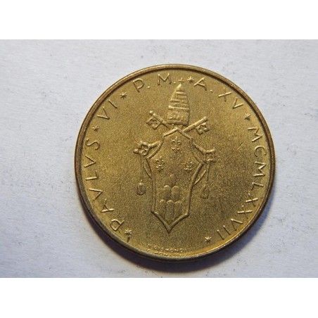 Vatikán 20 Lire 1977 UNC č44226 