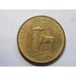 Vatikán 20 Lire 1977 UNC č44226 