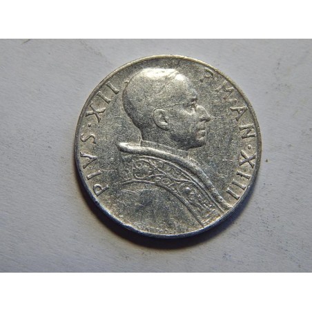 Vatikán 5 Lire 1951 XF č44216 