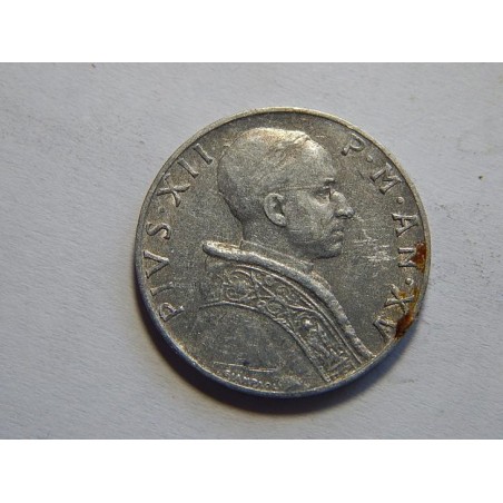 Vatikán 5 Lire 1953 XF č44214 