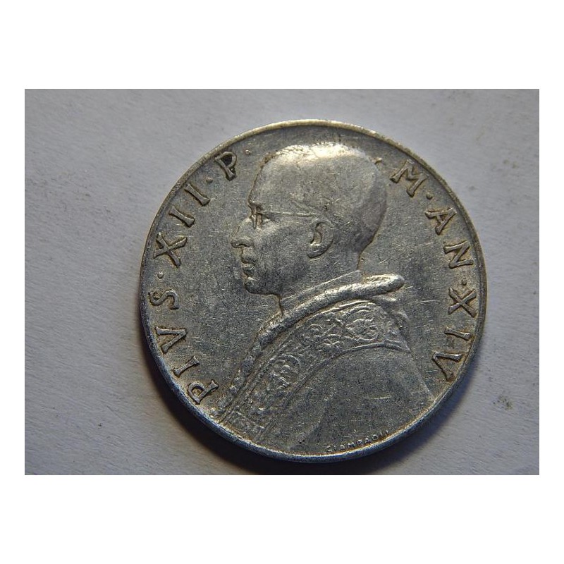 Vatikán 10 Lire 1952 XF č44218 Vatikán 10 Lire 1952 XF č44218