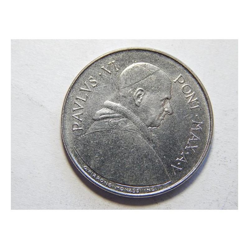 Vatikán 50 Lire 1967 UNC č44237 Vatikán 50 Lire 1967 UNC č44237
