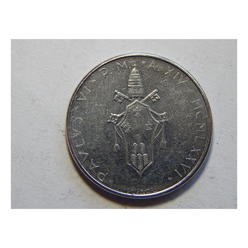 Vatikán 50 Lire 1976 UNC č44239 Vatikán 50 Lire 1976 UNC č44239