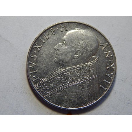 Vatikán 100 Lire 1955 UNC č44244 