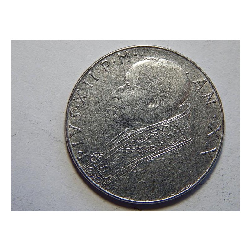 Vatikán 100 Lire 1958 UNC č44246 Vatikán 100 Lire 1958 UNC č44246