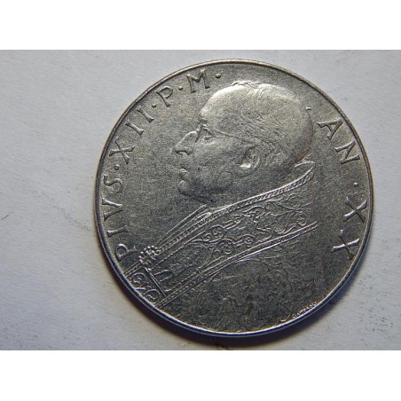 Vatikán 100 Lire 1958 UNC č44246 