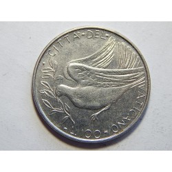 Vatikán 100 Lire 1972 UNC č44245 
