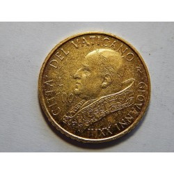 Vatikán 100 Lire 2001 RRR XF-UNC č44217 