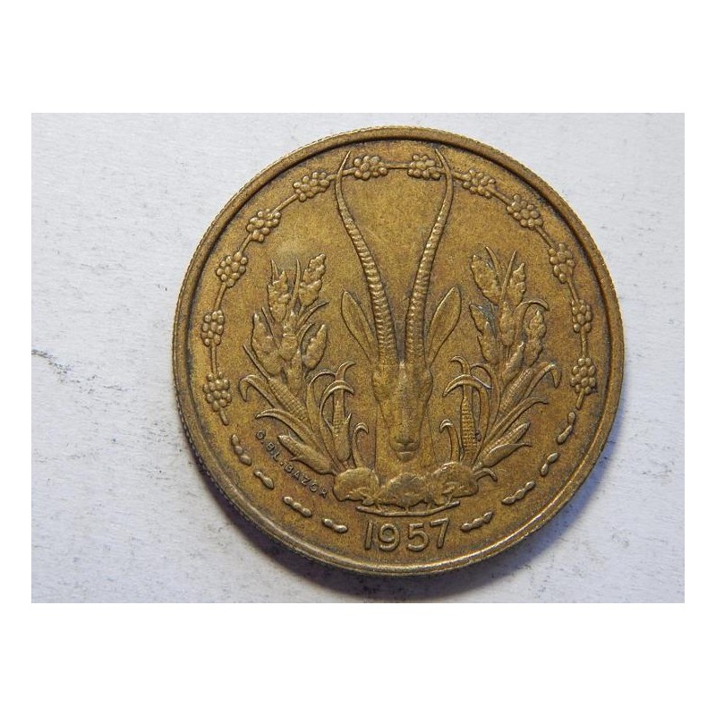 Togo 25 Francs 1957 UNC č44385 Togo 25 Francs 1957 UNC č44385
