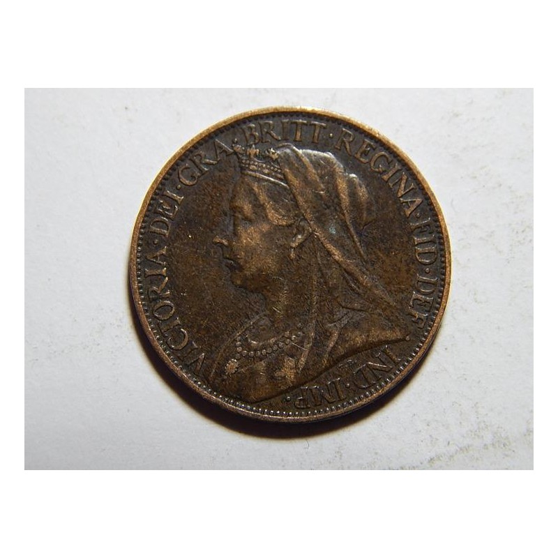 Anglie 1 Farthing 1895 Victoria XF č28462 Anglie 1 Farthing 1895 Victoria XF č28462