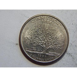 USA ¼ Dollar 1999 D Connecticut XF č44452 