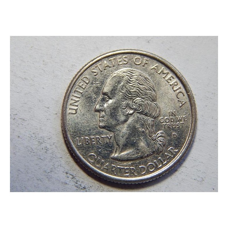 USA ¼ Dollar 2000 D Massachusetts UNC č44424 USA ¼ Dollar 2000 D Massachusetts UNC č44424