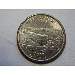 USA ¼ Dollar 2005 P West Virginia UNC č44334
