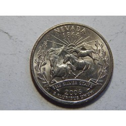 USA ¼ Dollar 2006 P Nevada XF-UNC č44373 