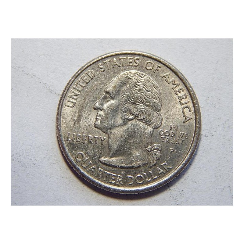 USA ¼ Dollar 2001 P Vermont XF č44321 USA ¼ Dollar 2001 P Vermont XF č44321