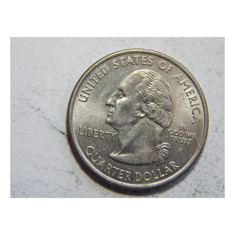 USA ¼ Dollar 2002 P Lousiana UNC č44517 USA ¼ Dollar 2002 P Lousiana UNC č44517