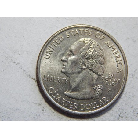USA ¼ Dollar 2002 P Lousiana UNC č44517 
