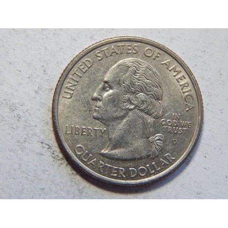 USA ¼ Dollar 2003 D Illinois UNC č44458 