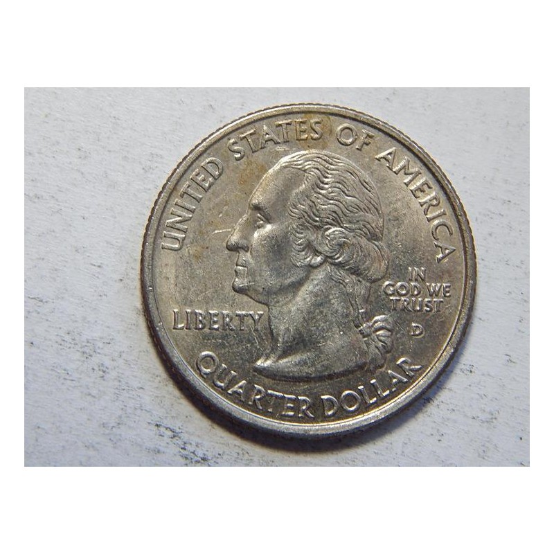 USA ¼ Dollar 2007 D Washington UNC č44445 USA ¼ Dollar 2007 D Washington UNC č44445