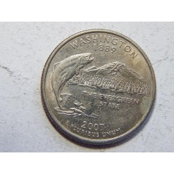 USA ¼ Dollar 2007 D Washington UNC č44445 