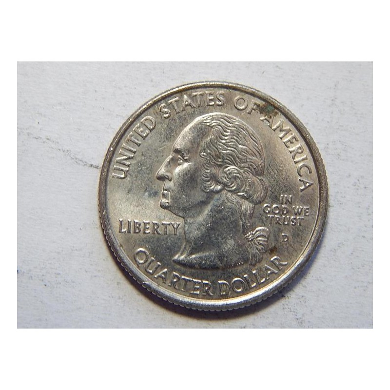 USA ¼ Dollar 2008 D Hawaii UNC č44386 USA ¼ Dollar 2008 D Hawaii UNC č44386