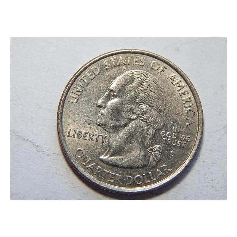 USA ¼ Dollar 2008 D Hawaii XF č44330 USA ¼ Dollar 2008 D Hawaii XF č44330