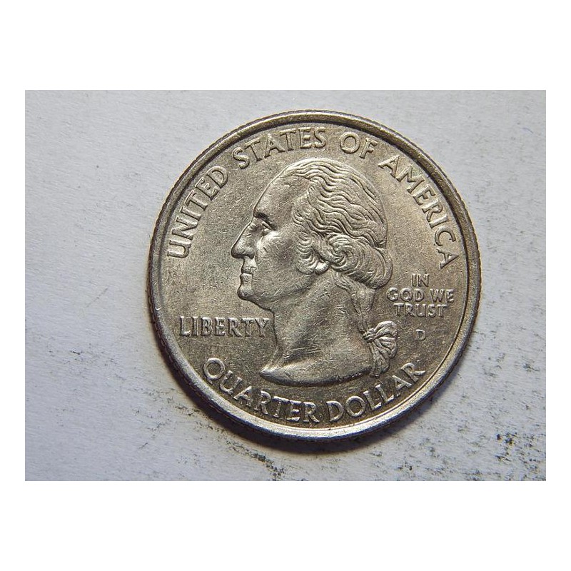 USA ¼ Dollar 2008 D Oklahoma UNC č44542 USA ¼ Dollar 2008 D Oklahoma UNC č44542