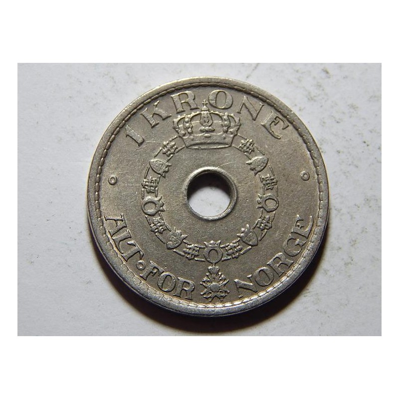 Norsko 1 Krone 1949 XF-UNC č20778 Norsko 1 Krone 1949 XF-UNC č20778