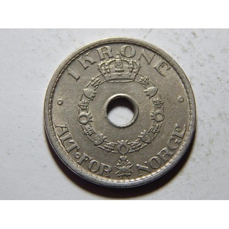 Norsko 1 Krone 1949 XF-UNC č20778