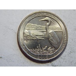 USA ¼ Dollar 2015 P Bombay Hook UNC č44494 