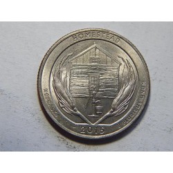 USA ¼ Dollar 2015 P Homestead UNC č44326 