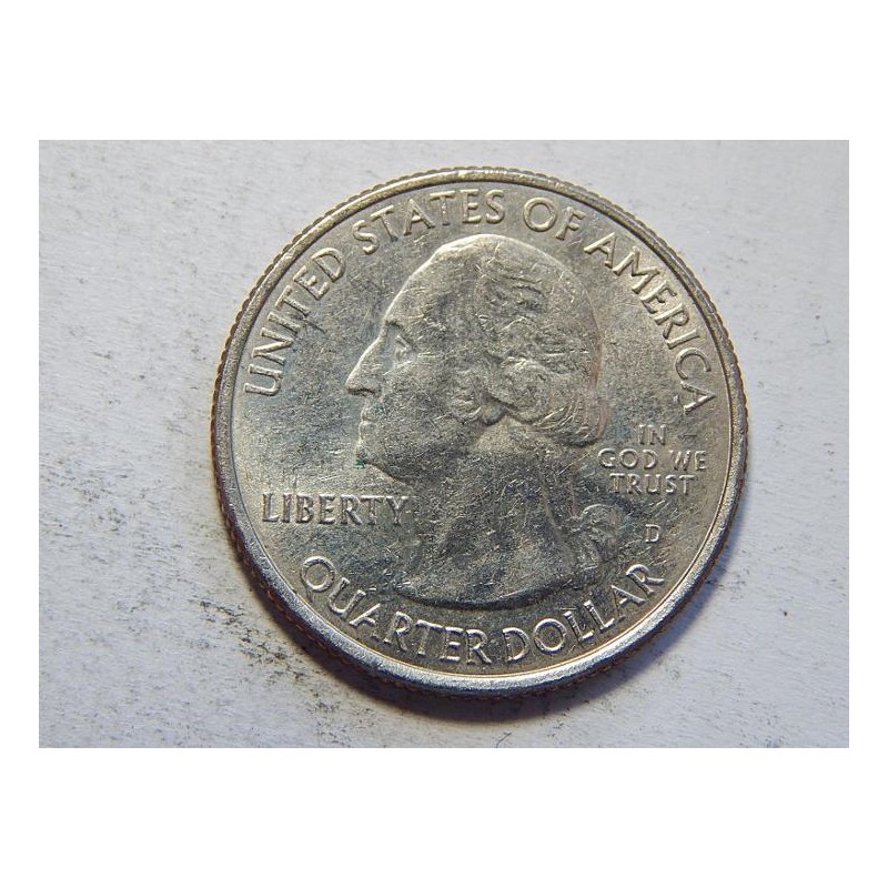 USA ¼ Dollar 2016 D Gumberland Cap UNC č44419 USA ¼ Dollar 2016 D Gumberland Cap UNC č44419