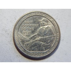 USA ¼ Dollar 2016 D Gumberland Cap UNC č44419 